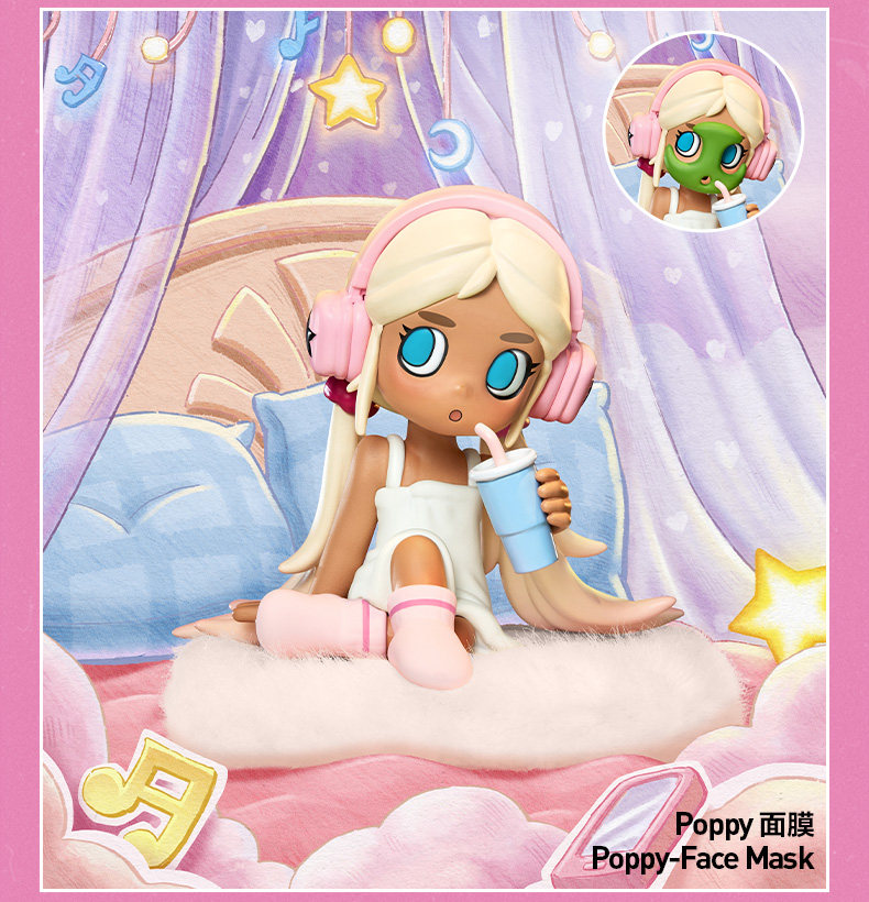 Authentic Lil Peach Riot Sleepover Series BlindBox Figure Toy Gift