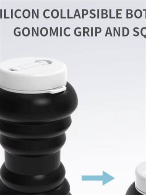 600ml Portable Bidet Handheld Cleaner Foldable Silicone Feminine Wash Portable Handheld Cleaning Device