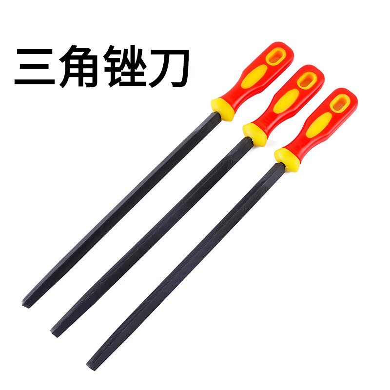锉刀钢锉工具钳工中齿钢锉刀扁锉圆锉半圆锉方锉三角锉子修复锉刀
