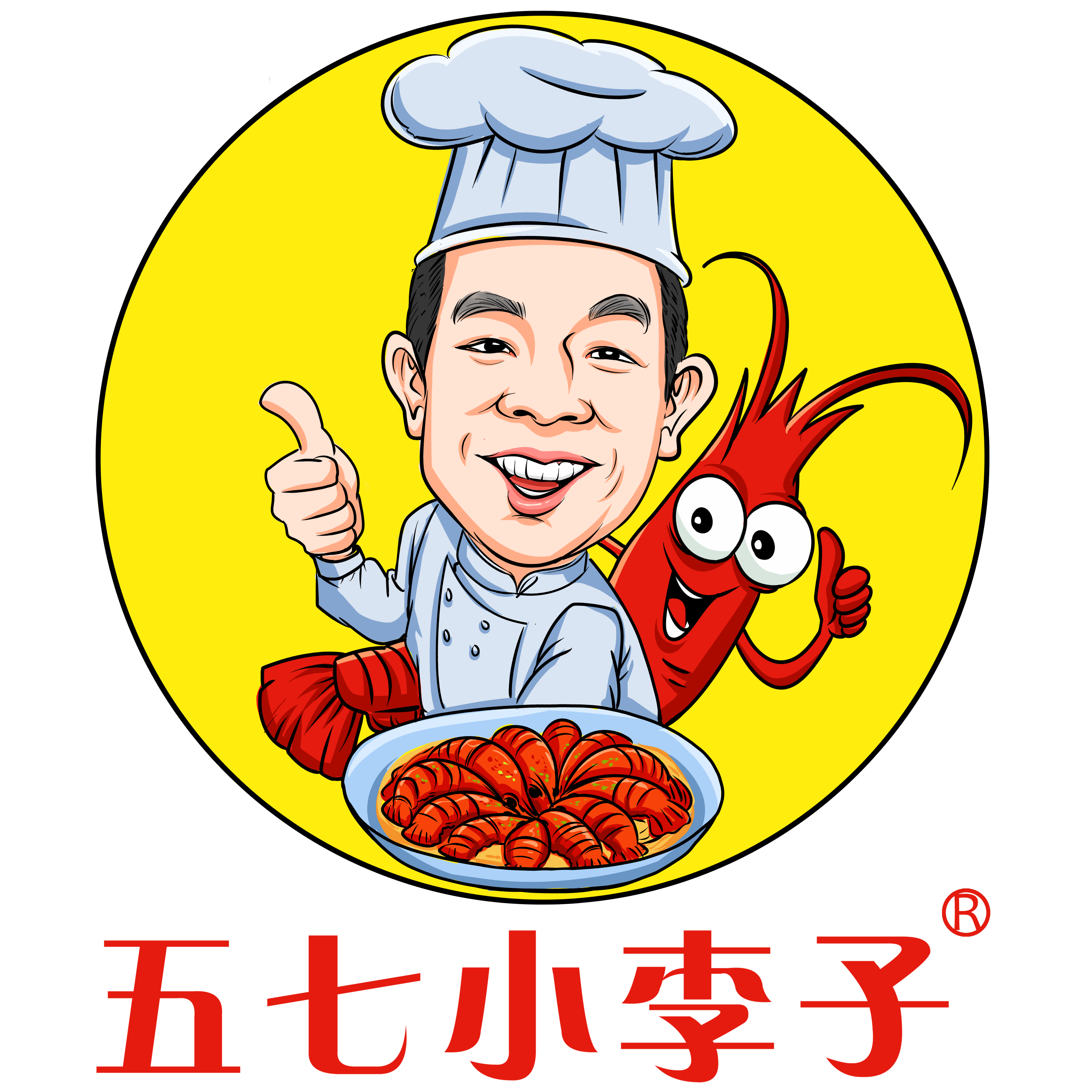 小李子食品企业店的LOGO