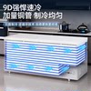 Snowflake First-Class Energy-Efficiency Freezer Commercial Large-Capacity Horizontal Freezer Dual-Temperature Refrigeration and Freezing Household Freezer