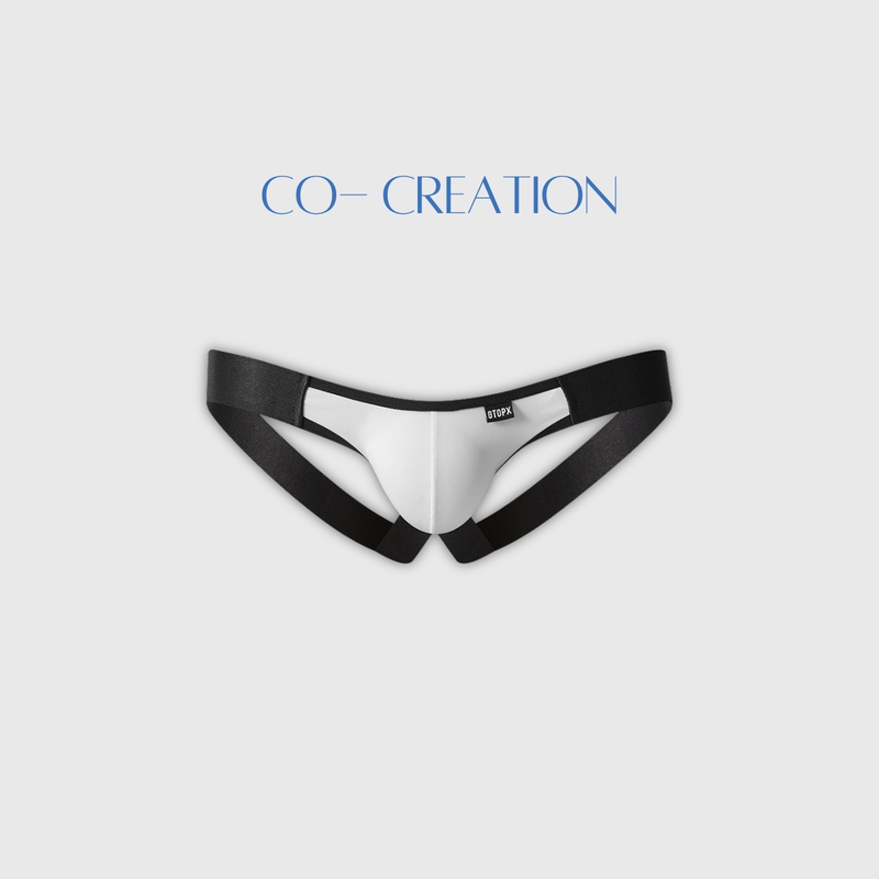Men's European and American Style Double Thong U-Convex Underwear Sexy Men's Underwear