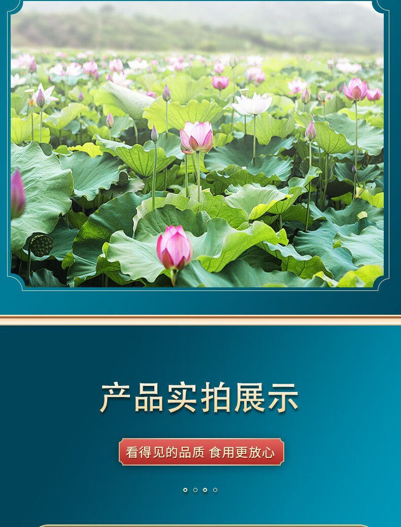 Dried Lily Bulb and Lotus Seed Combo 500g Premium White Lotus Seed Core Removed for Tea and Soup key features