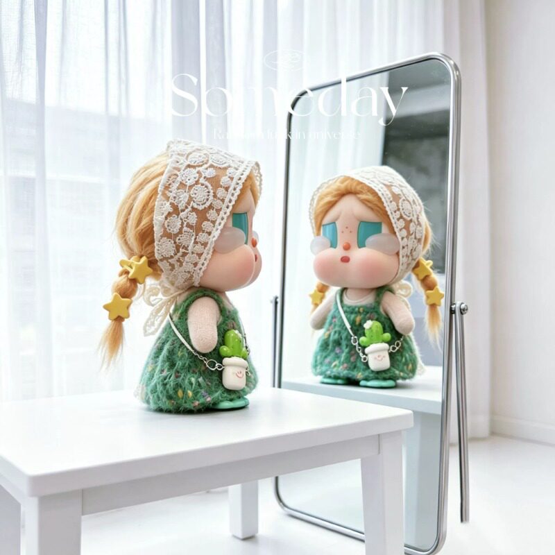 Gulu Gulu Baby Clothes Spring and Summer Outfit Crybaby Crying Baby Clothes Dress Headband Headdress Set Seaside Vacation
