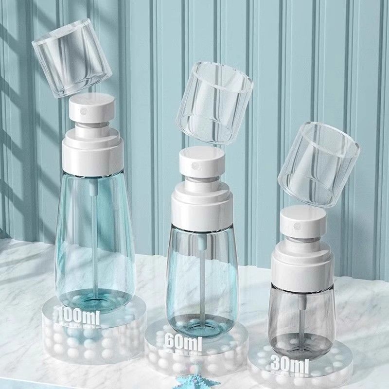 Transparent Glass Spray Bottle, Portable Travel Refillable Bottle, Multi-Specification Empty Bottle, Spray Bottle, Multi-Capacity Dressing Table