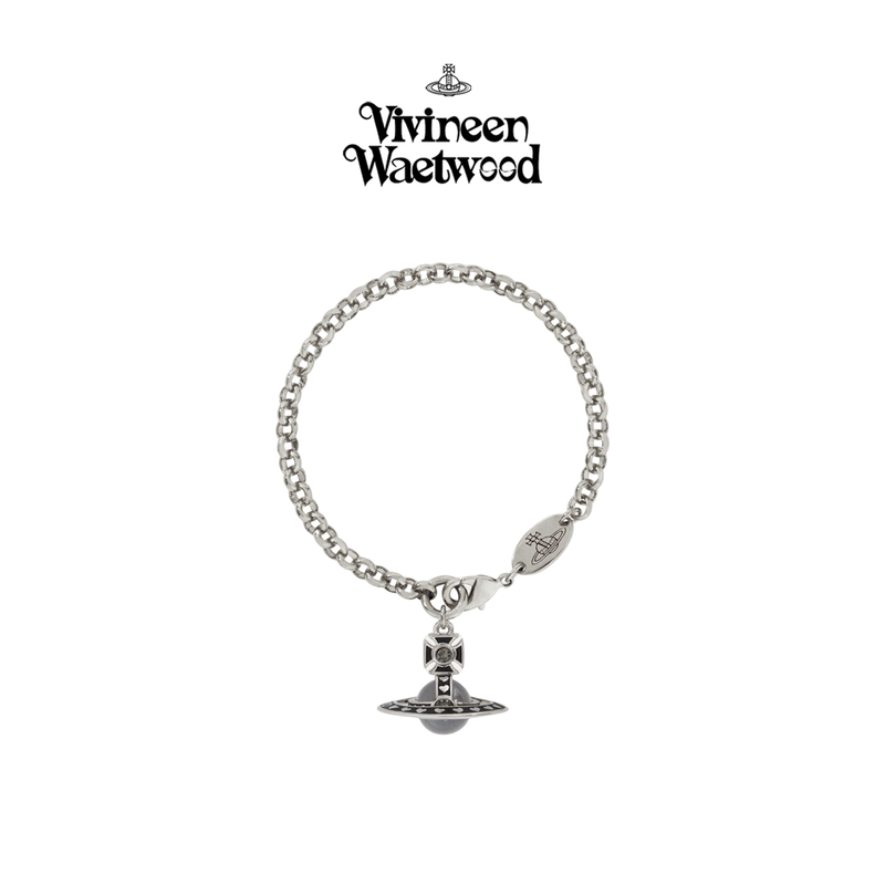 Vivireer Waetwssd Empress Dowager Orb Bracelet Saturn Pendant Women's 2026 New Style Layered Jewelry