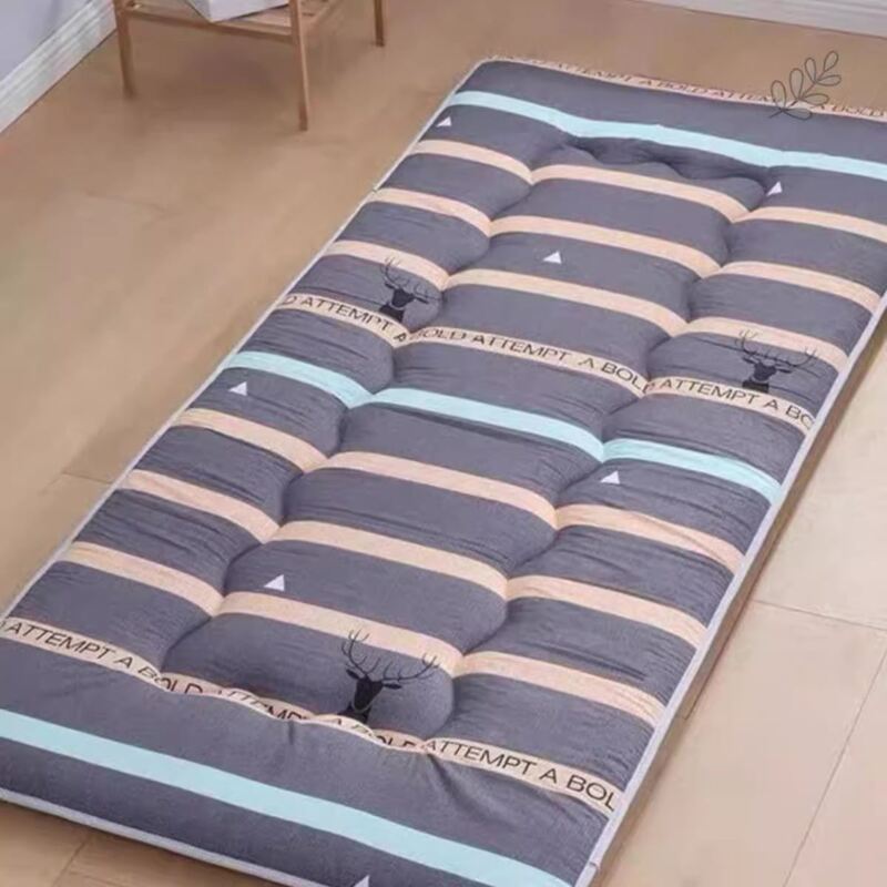 Thickened Bed Mat for Student Dormitory, Upper and Lower Bunk Mats, Tatami, Single and Double Children's Home Sleeping Mat, Foldable Floor Mat Thickened Bed Mat for Student Dormitory, Upper and Lower Bunk Mats, Tatami, Single and Double Children's Home Sleeping Mat, Foldable Floor Mat