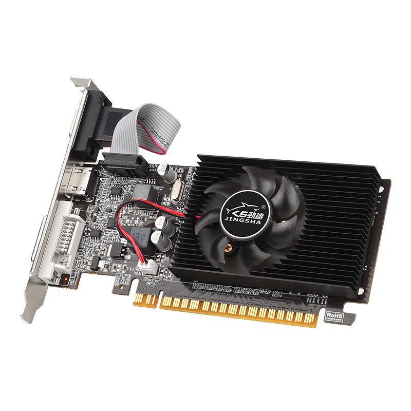 Дискретная видеокарта Jinsha GT210 610 2G для настольного компьютера semi-K highlight machine card Интерфейс HDMI высокой четкости full