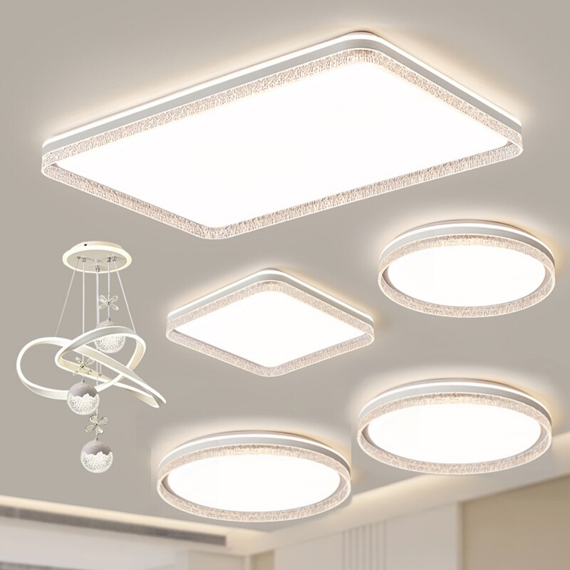 Includes Installation of Zhongshan Lighting Fixtures for the Entire House, Modern Minimalist Eye-Protection Ceiling Light, Master Bedroom Light, 2027 New Model Living Room Main Light Includes Installation of Zhongshan Lighting Fixtures for the Entire House, Modern Minimalist Eye-Protection Ceiling Light, Master Bedroom Light, 2027 New Model Living Room Main Light