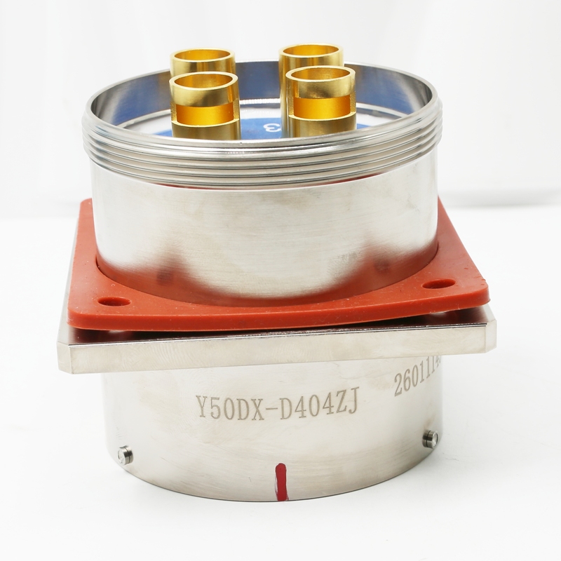 Y50Dx Series Y50Dx-D404Zj10 4-Core Electrical Connector Aviation Plug Single Core 200A Source Factory