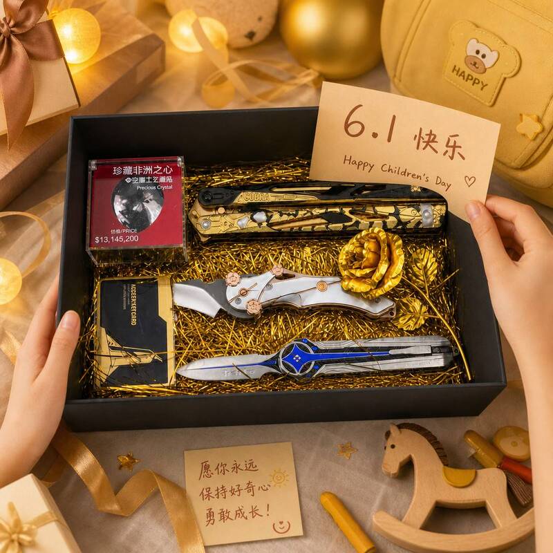 【Authentic】Delta Operation Peripheral Character Box Polaris Gift Box Full Set Model Toy for Men Unopened