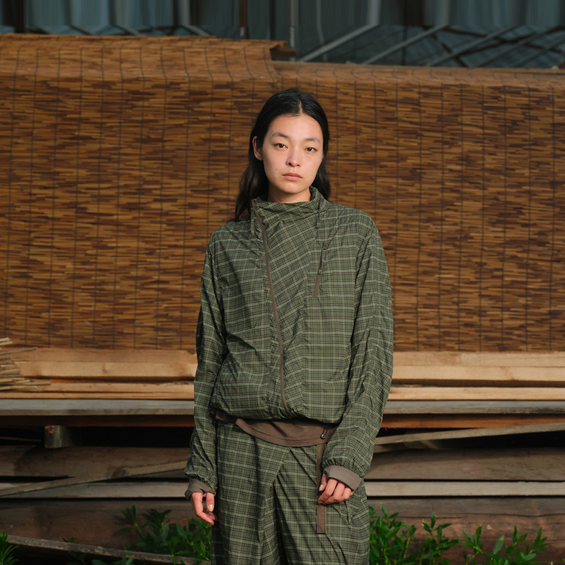 【Bird Watching Series】Society of Home New Lightweight Diagonal Placket Outdoor Style Jacket