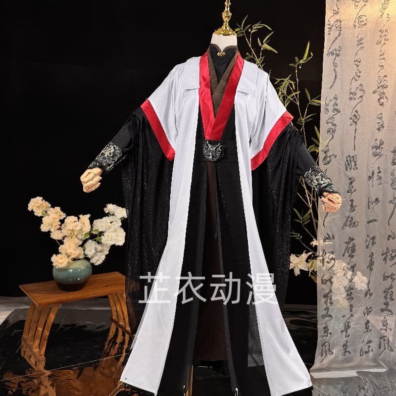 洛冰河cos服人渣反派自救系统泰版风假发鞋子汉服cosplay古装男女_