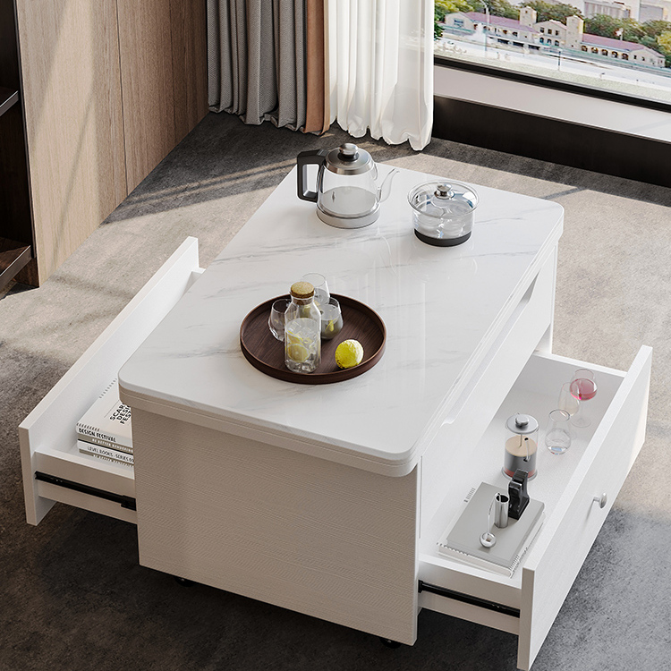 盛喜登升降茶几:小空间里的大智慧