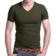 Áo thun cotton nam tay ngắn màu đen trắng đơn giản đơn sắc thon gọn thân hình bó sát bên trong quần áo hè.