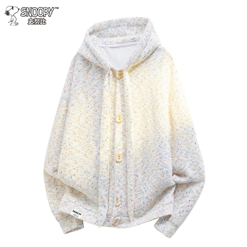 Snoopy Little Chanel Style Rainbow Cardigan Sweatshirt for Men and Women, Spring and Autumn Lazy Couple Hooded Jacket Snoopy Little Chanel Style Rainbow Cardigan Sweatshirt for Men and Women, Spring and Autumn Lazy Couple Hooded Jacket