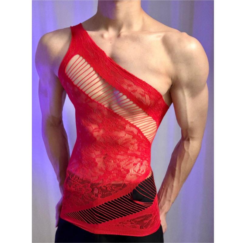 Men's Sexy Bunny Boy Lingerie, Body-Shaping Bodysuit, Male Servant Outfit, Cross-Dresser Fun Lingerie, Gay Erotic Clothing, Men's m Size