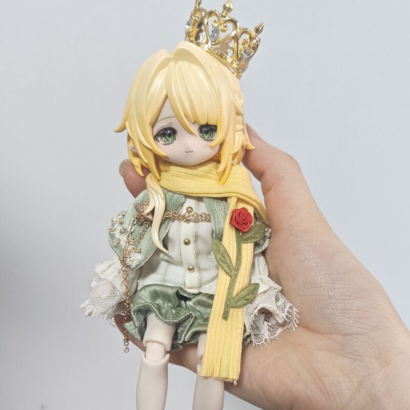 B612 Preface Bjd Doll Clothes 1/12 and 1/8 Scale Dolls Theme Set of the Little Prince Crown Rose Embroidery Clothes B612 Preface Bjd Doll Clothes 1/12 and 1/8 Scale Dolls Theme Set of the Little Prince Crown Rose Embroidery Clothes