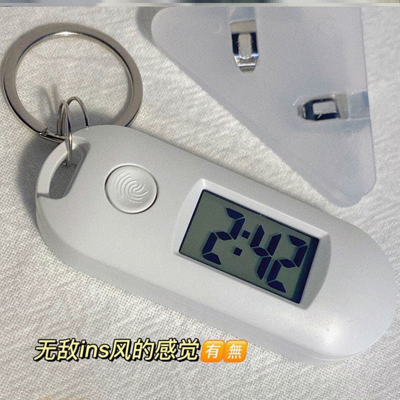 Glow-In-The-Dark Small Hanging Watch Student Portable Mini Electronic Clock Desktop Work Exam Timetable Silent Clock Glow-In-The-Dark Small Hanging Watch Student Portable Mini Electronic Clock Desktop Work Exam Timetable Silent Clock
