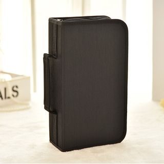 Portable mercerized b cloth cd bag car disc thickened disc bag large capacity ready-made storage cd organizer bag