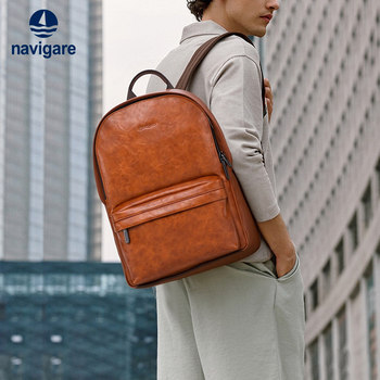 Navigare Small Sailboat Backpack Men's Business Bag Commuter Large Capacity Bag Computer Backpack