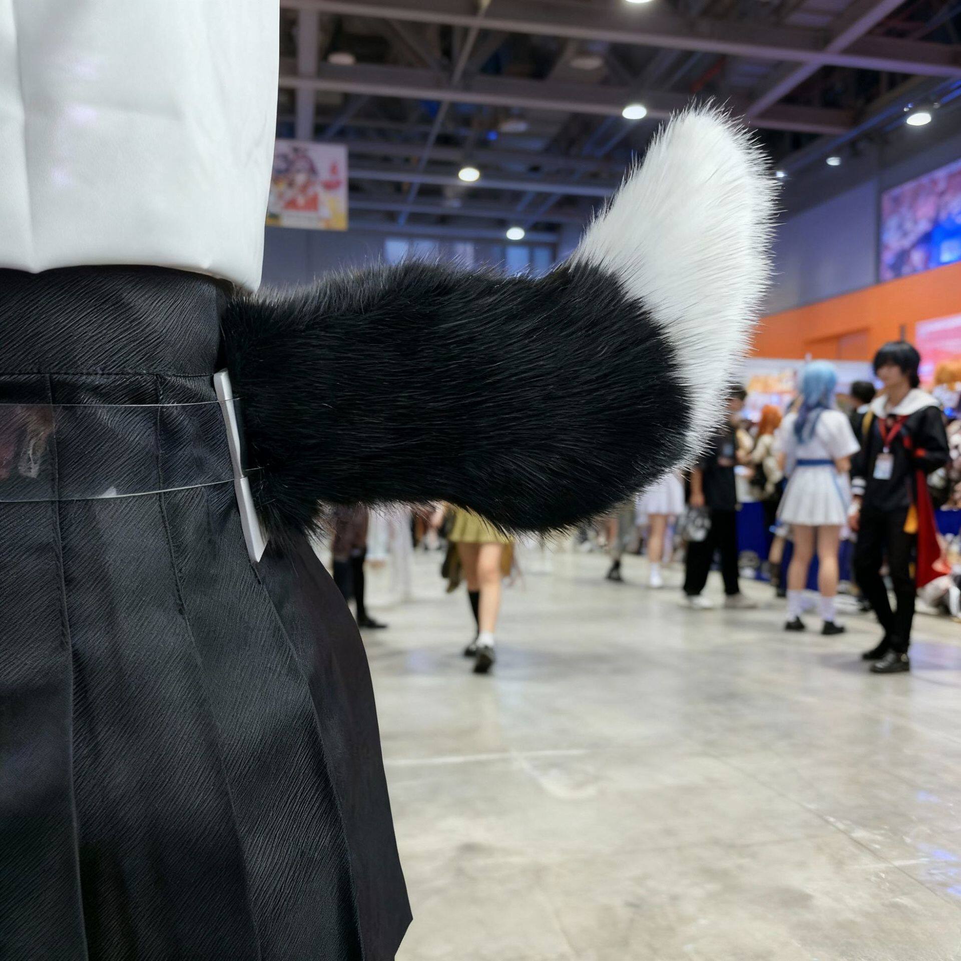 声控尾巴电动可摇摆仿真兽尾二次元cos高颜值道具_lolita洛丽塔配饰小物_淘宝游戏网