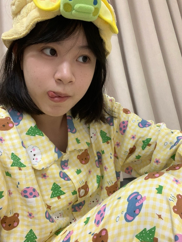 Cocoa King Kingdom Yellow Plaid Zoo One-Day Tour Autumn Pajamas Double-Layer Cotton Long-Sleeve Pants Set