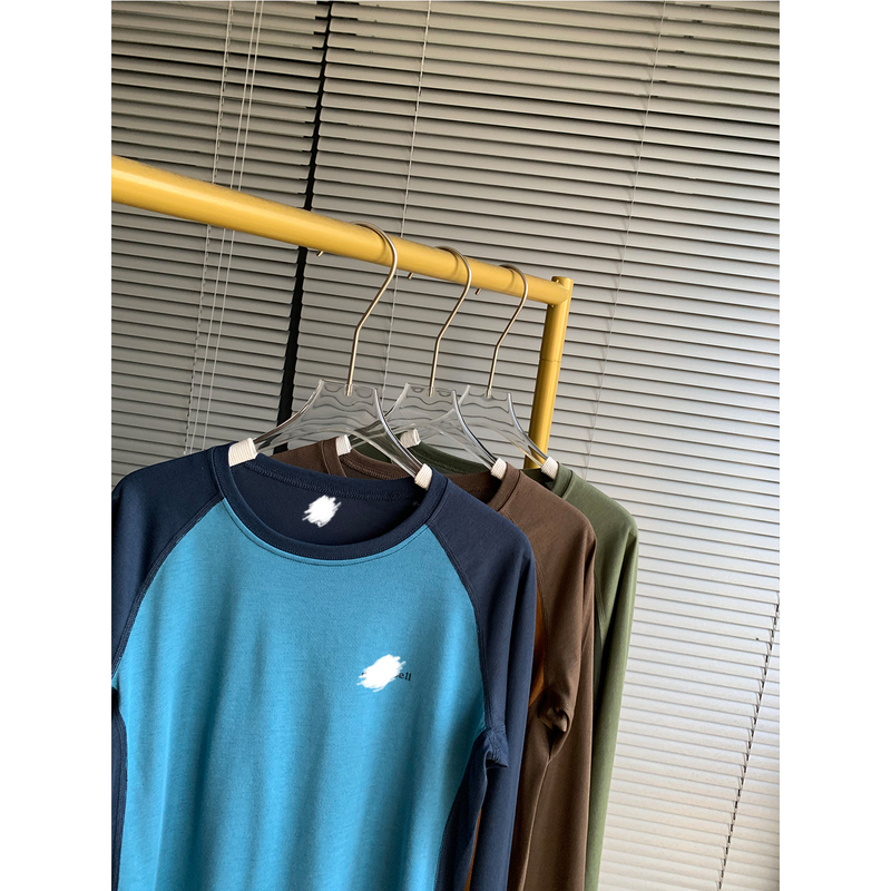 An Ye's Three-Point Zone/Sports and Leisure Outdoor Quick-Drying Breathable Sun-Protective Lightweight Long-Sleeve T-Shirt Base Layer for Women