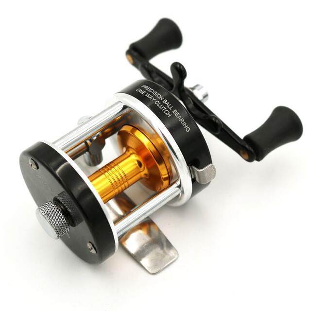 Mingyang Cl25 Drum Reel for Micro-Fishing, Deep-Line Spool, Metal Frame, Long-Distance Casting Lure Reel, Mingyang Cl25 Micro-Fishing Drum Reel