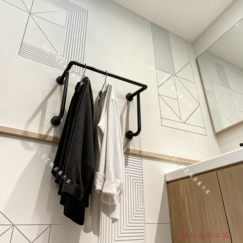 Home Guest Room Clothing Display Rack, Hotel-Specific Bathroom Clothes Rack, Towel Rack, Hotel and Guesthouse Coat Rack