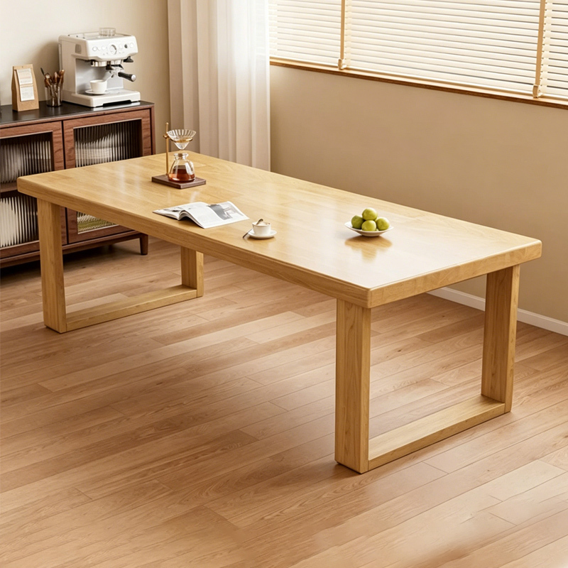 All Solid Wood Living Room Desk, Reading and Study Table, Simple Home Double-Person Office Computer Desk, Rectangular Workbench Table All Solid Wood Living Room Desk, Reading and Study Table, Simple Home Double-Person Office Computer Desk, Rectangular Workbench Table