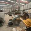Scrap edge paper conveyor air belt collection port air LXP large volume material conveyor air blower