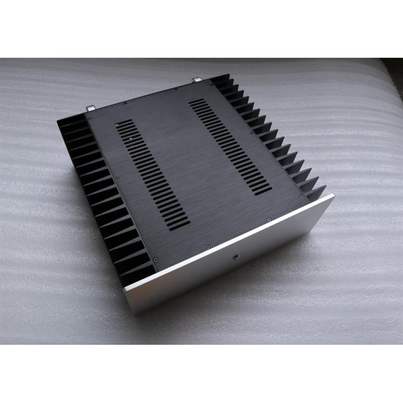 4315F Class A all-aluminum power amplifier chassis, thickened radiator, aluminum chassis, power amplifier chassis