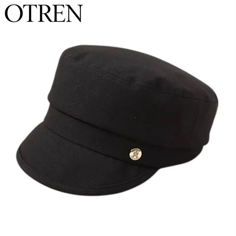 [Official Genuine Product] Otren Cai Xukun and Zhang Ruonan's Same Style Flat-Top Newsboy Cap, Lu Yuxiao