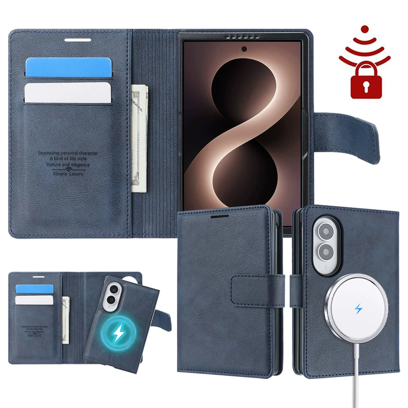 Flip-Style Top-Layer Cowhide Leather Case Suitable for Samsung Z Fold8 Phone, Galaxy Z Fold8 Ultra Two-In-One Detachable Card-Insert Leather Case, Samsung Z Fold8 Foldable Business Simple Niche Design Flip-Style Top-Layer Cowhide Leather Case Suitable for Samsung Z Fold8 Phone, Galaxy Z Fold8 Ultra Two-In-One Detachable Card-Insert Leather Case, Samsung Z Fold8 Foldable Business Simple Niche Design