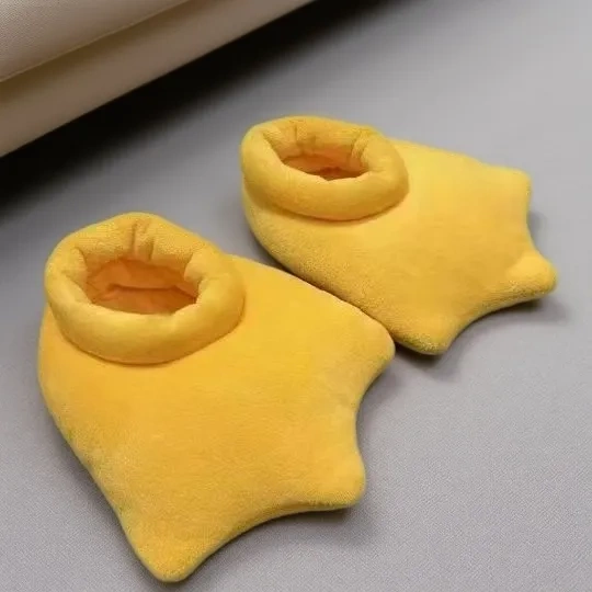 Strawberry Xixi Duck Feet Penguin Cartoon Animal Paw Winter Warm Slippers Strawberry Xixi Duck Feet Penguin Cartoon Animal Paw Winter Warm Slippers