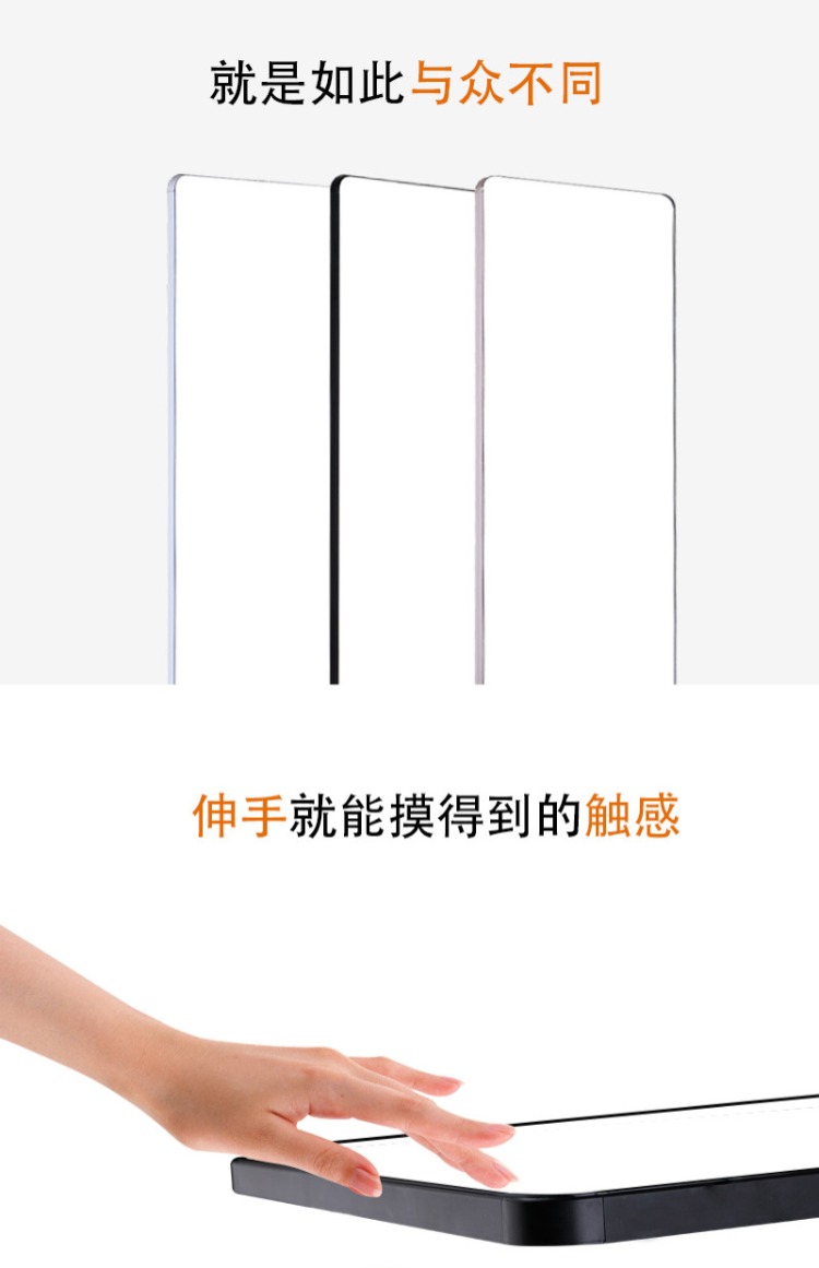 Gương tủ quần áo gương dài thay gương gương trang điểm châu Âu đẩy đẩy gương xoay kính thiên văn gấp phù hợp gương treo tường - Gương gương soi toàn thân có đèn