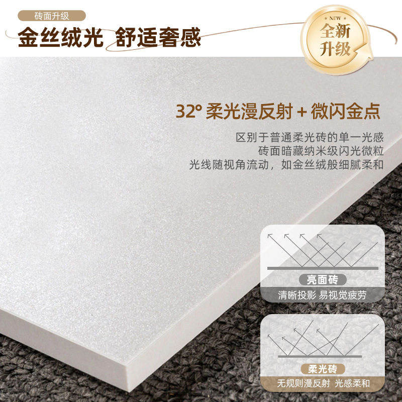 如何选择最适合的800x800天鹅绒超白胚柔光砖？