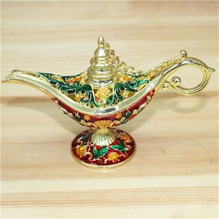 Pakistani arabic specialty handicrafts aladdin's magic lamp small hollow ornament t gift ya618