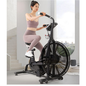 Commercial fitness equipment wind resistance exercise bike unit gym fan bike fitness studio spinning bike