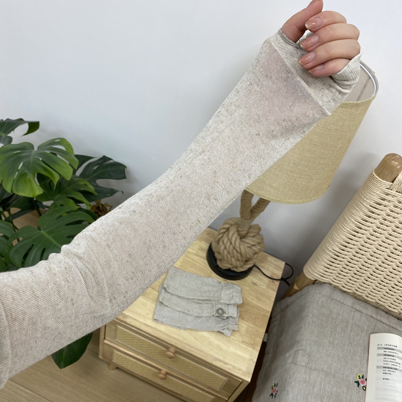 Ice Sleeves Made of Hemp, Cool, Breathable, and Uv-Protective Arm Sleeves Ice Sleeves Made of Hemp, Cool, Breathable, and Uv-Protective Arm Sleeves