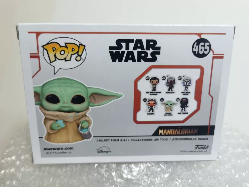 Спот Funko Pop! Mandallo Star Wars The Child с печеньем