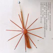 Flower Pear Water Corrugated Clad Wood Professional Wooden Pole High-end Kehua Pan Hawk Wheel