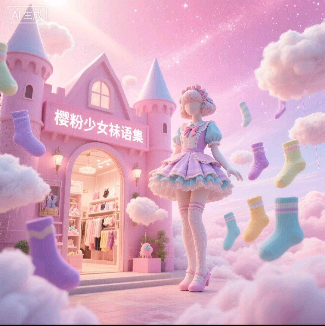 樱粉少女袜语集