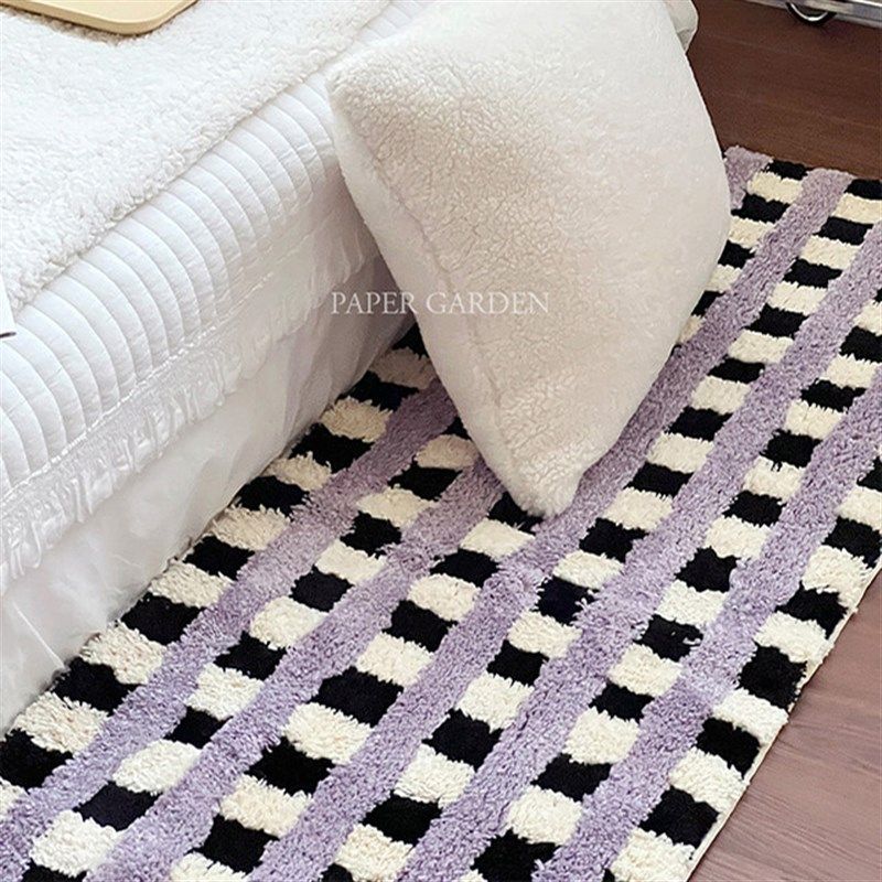 Tree Island Tree bedside mat carpet bedroom living room non-slip bathroom decoration bathroom ins style home entrance