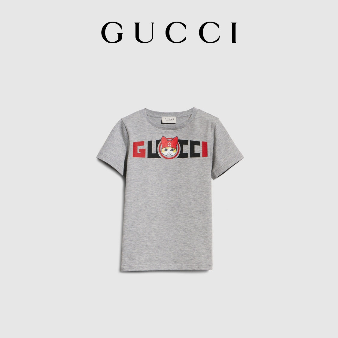 [สไตล์ใหม่] เสื้อยืดผ้าฝ้ายพิมพ์ลายของ Gucci สำหรับเด็ก