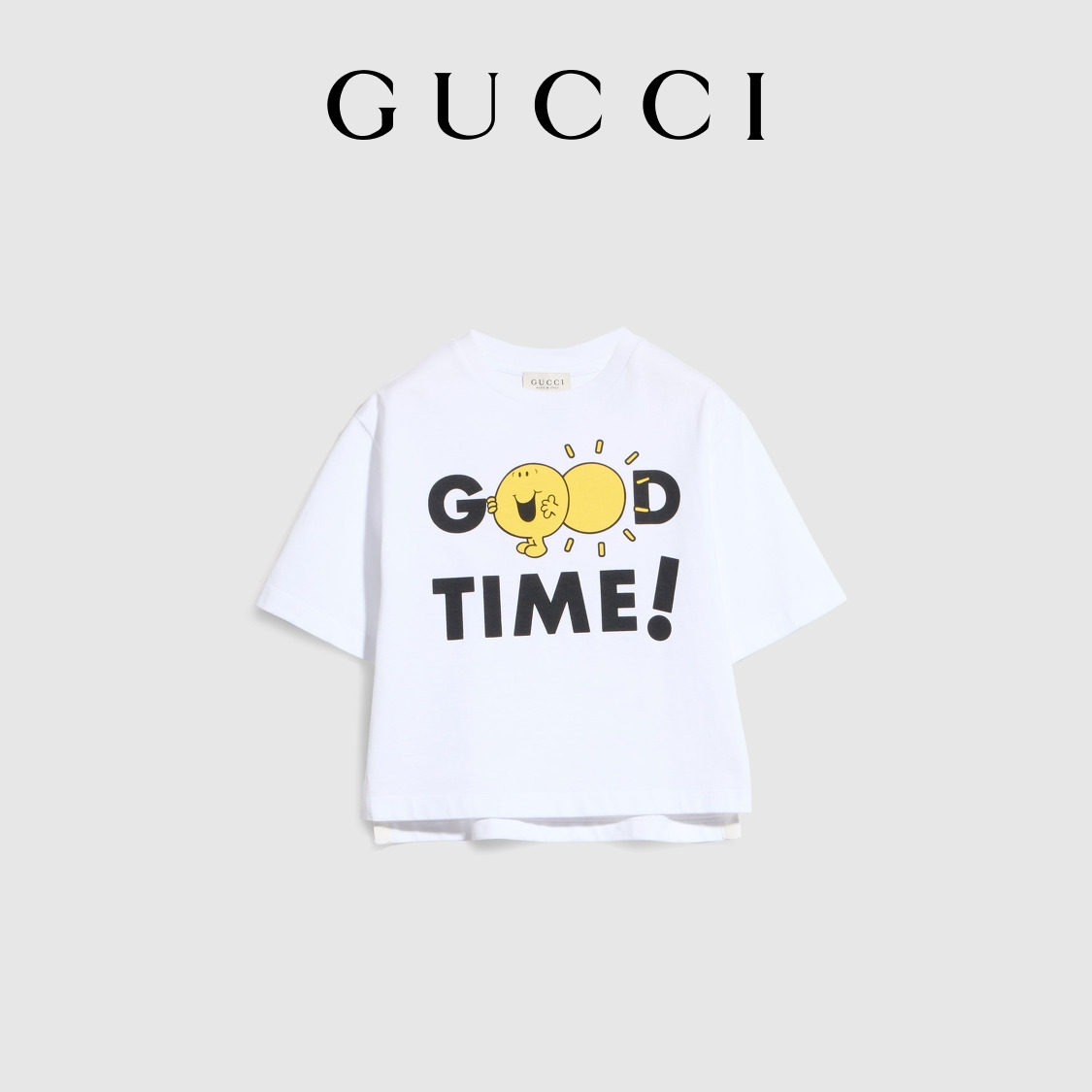 [สไตล์ใหม่] เสื้อยืดผ้าฝ้ายพิมพ์ลายของ Gucci สำหรับเด็ก