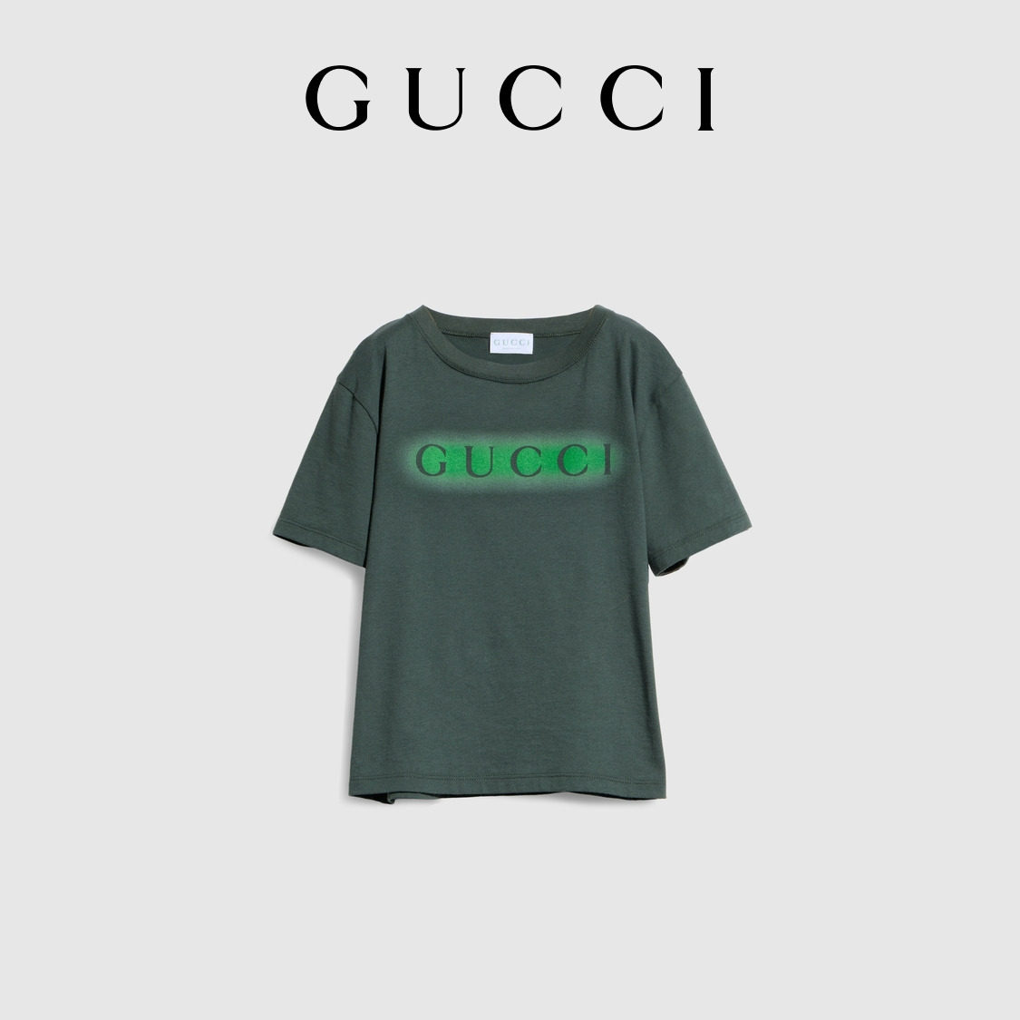 [สไตล์ใหม่] เสื้อยืดผ้าฝ้ายพิมพ์ลายของ Gucci สำหรับเด็ก