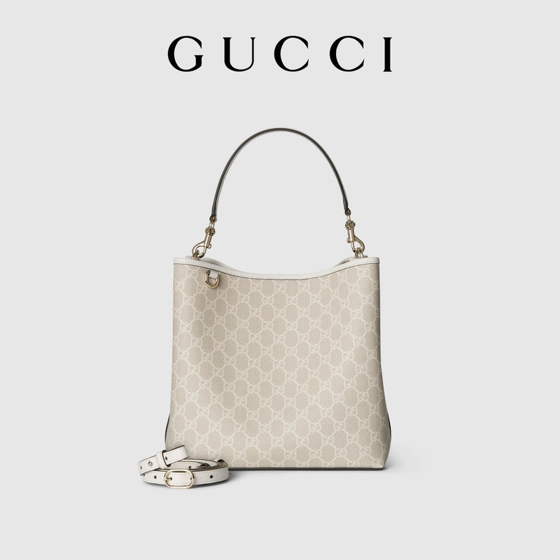 Gucci Gg Emblem Series Medium Bucket Bag