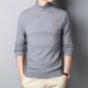 2025 autumn and winter new round neck couple's long-sleeved sweater bottoming shirt 7